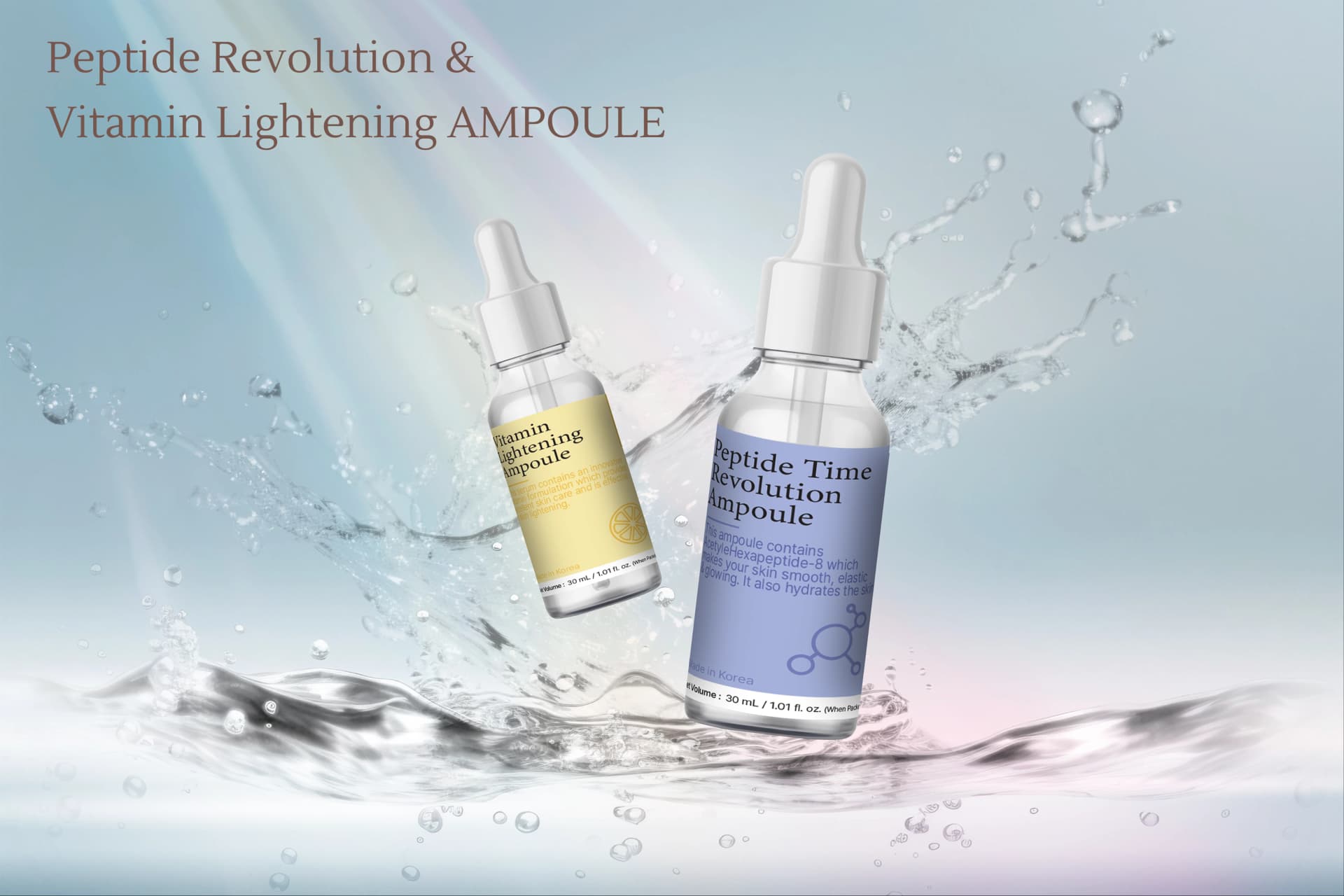 Peptide Ampoule Banner